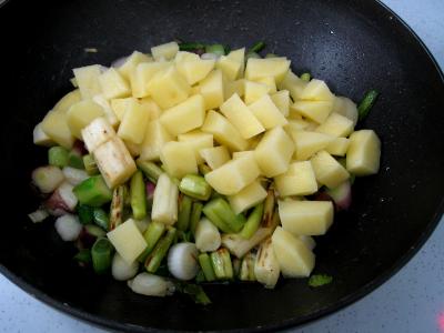 Crème d'ognasses et d'asperges façon landaise - 7.2