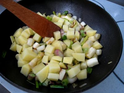 Crème d'ognasses et d'asperges façon landaise - 7.4
