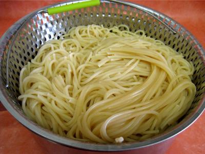 Spaghettis aux courgettes - 10.2
