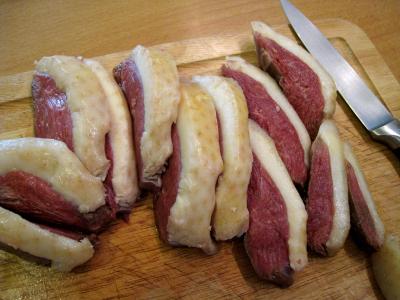 Tagliatelles d'épeautre aux brocolis et au magret - 1.4