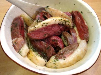 Tagliatelles d'épeautre aux brocolis et au magret - 3.3