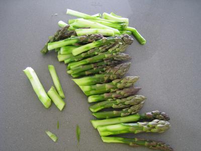 Tarte aux asperges au fromage frais de chèvre - 4.2