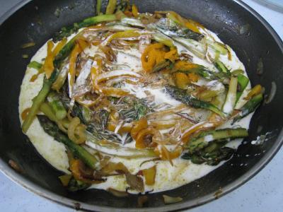 Tarte aux asperges au fromage frais de chèvre - 8.2
