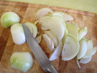 Tarte aux grenouilles et aux oignons - 1.4