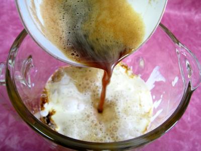 Tarte pascale au café et son coulis de poires - 6.1