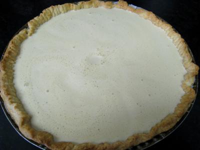 Tarte pascale au café et son coulis de poires - 6.3