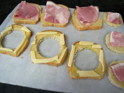Tartines à l'oeuf et au gruyère - 3.1