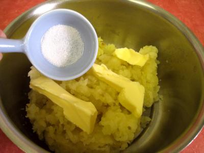 Thon à la vapeur gratiné au gorgonzola - 9.4