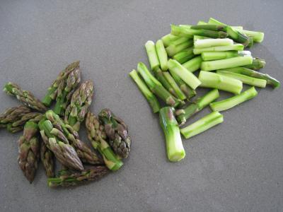Omelette d'asperges au chou et aux ognasses - 4.3