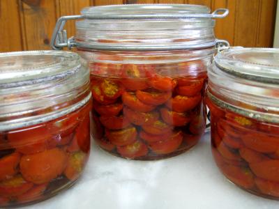 Recette Tomates-cerise confites