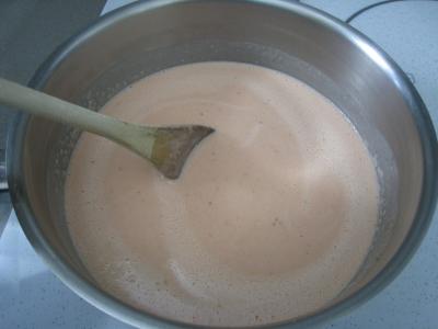 Sauce glacée aux fraises - 4.2