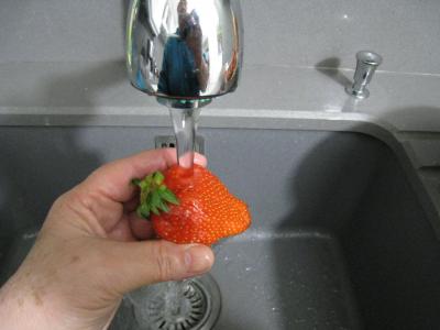 Sauce glacée aux fraises - 1.1