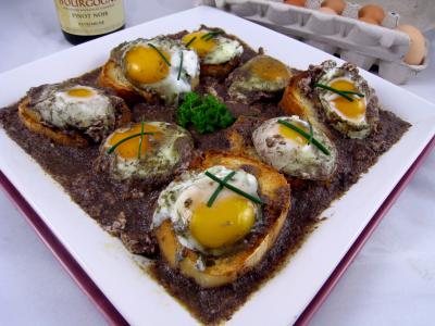 Oeufs en meurette