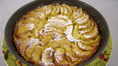 farine type 65 : Flamusse ou flan aux pommes façon bourguigonne