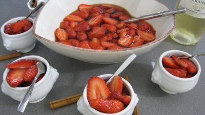 soupe à la fraise