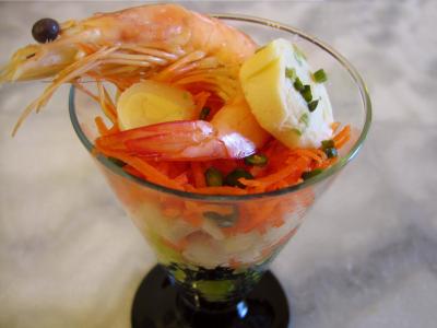 Verrine au coeur de palmier - 9.1