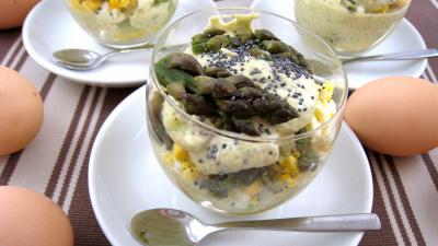 verrine asperge mascarpone