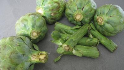 Artichauts farcis à la perche - 1.1
