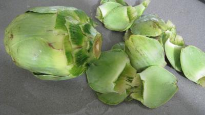 Artichauts farcis à la perche - 1.2