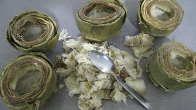 Artichauts farcis à la perche - 12.4