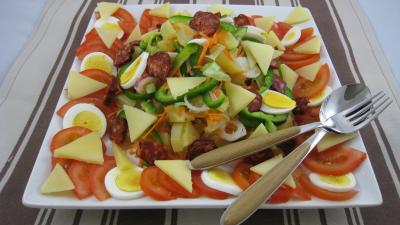 Recette Assiette de crudités