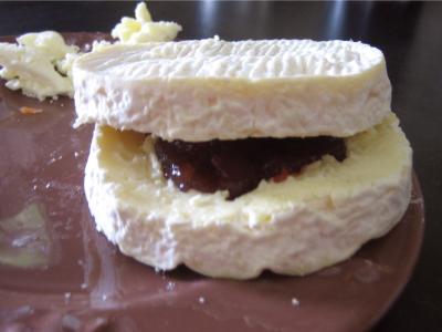 Camembert farci à la confiture de cerises - 5.1