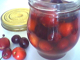 Recette Cerises au vinaigre