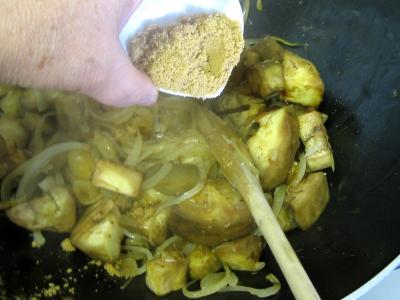 Aubergines aux oignons à la chinoise - 7.4