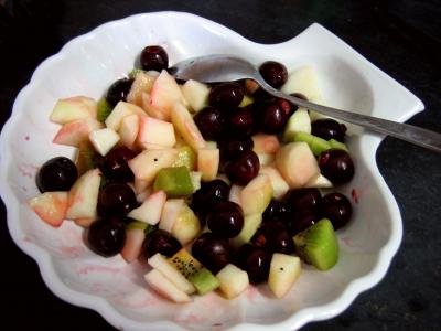 Fromage blanc aux cerises - 5.4