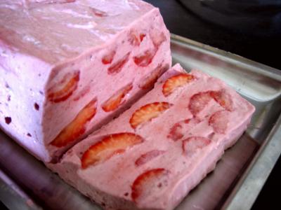 Recette Terrine de fraises et framboises