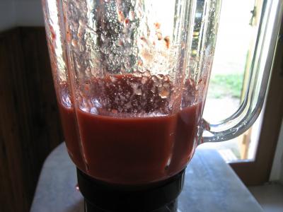 Mousse aux fraises et aux myrtilles - 3.2