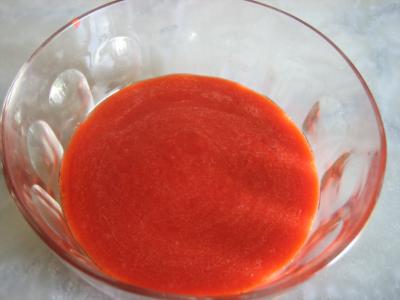 Mousse aux fraises et aux myrtilles - 3.4