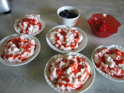 Mousse aux fraises et aux myrtilles - 7.1