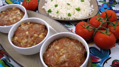 La cuisine des grand-mères : Petits gratins d'aubergines à l'italienne