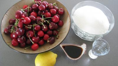 Ingrédients pour la recette : Confiture de cerises