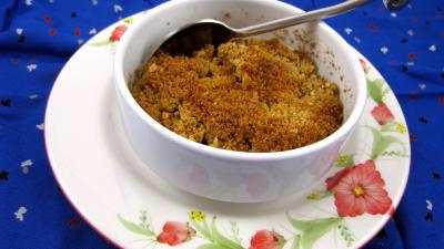 Recette Crumble aux pommes