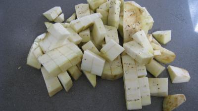 Aubergines aux épices et ces coquillettes - 1.3