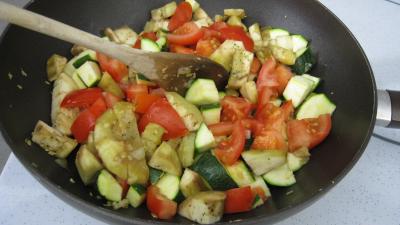 Aubergines aux épices et ces coquillettes - 7.2