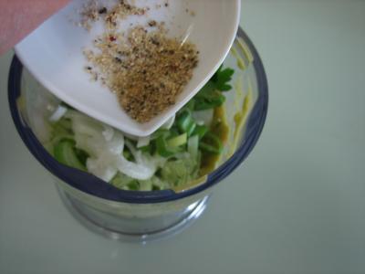 Salade à la Mexicaine et sauce guacamole - 7.3