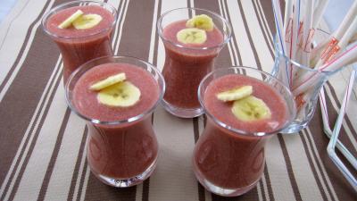 Recette Boisson fraises et bananes à la mexicaine