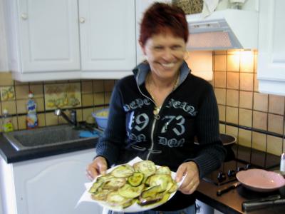 Beignets de fleurs de courgettes et aubergines - 9.3
