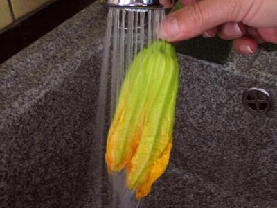 Beignets de fleurs de courgettes et aubergines - 4.4