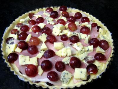 Tarte au jambon à la fourme d'Ambert au parfum d'Auvergne - 6.4