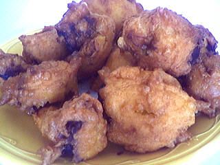 Beignets d'aubergine