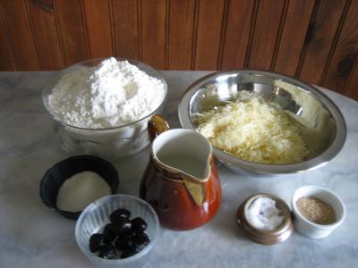 Ingrédients pour la recette : Pain à l'emmental