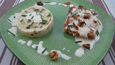 Recette Sandre à la fourme d'ambert façon auvergnate