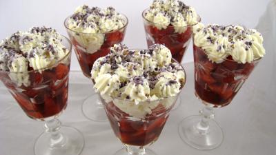 Image : recette Fraises chantilly