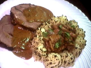 Biche rôtie aux girolles et au Madère - 15.1