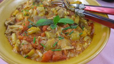 Cuisine orientale : Assiette de moussaka