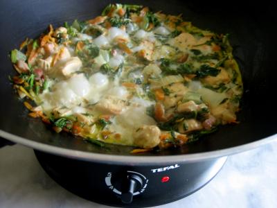 Blancs de poulet aux fanes de carottes - 9.3